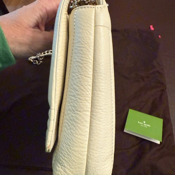 Kate Spade Gold Coast Evangeline Clotted Cream # WKRU1933 Pre Loved - Picture 9 of 15